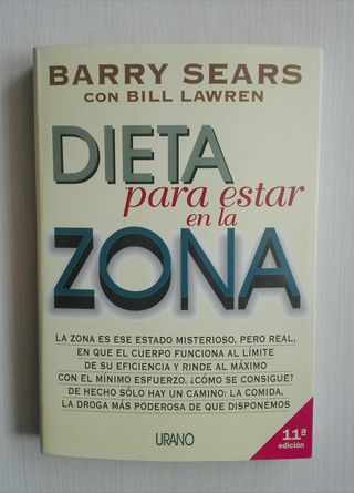 Dieta para estar en la zona del dr. barry sears